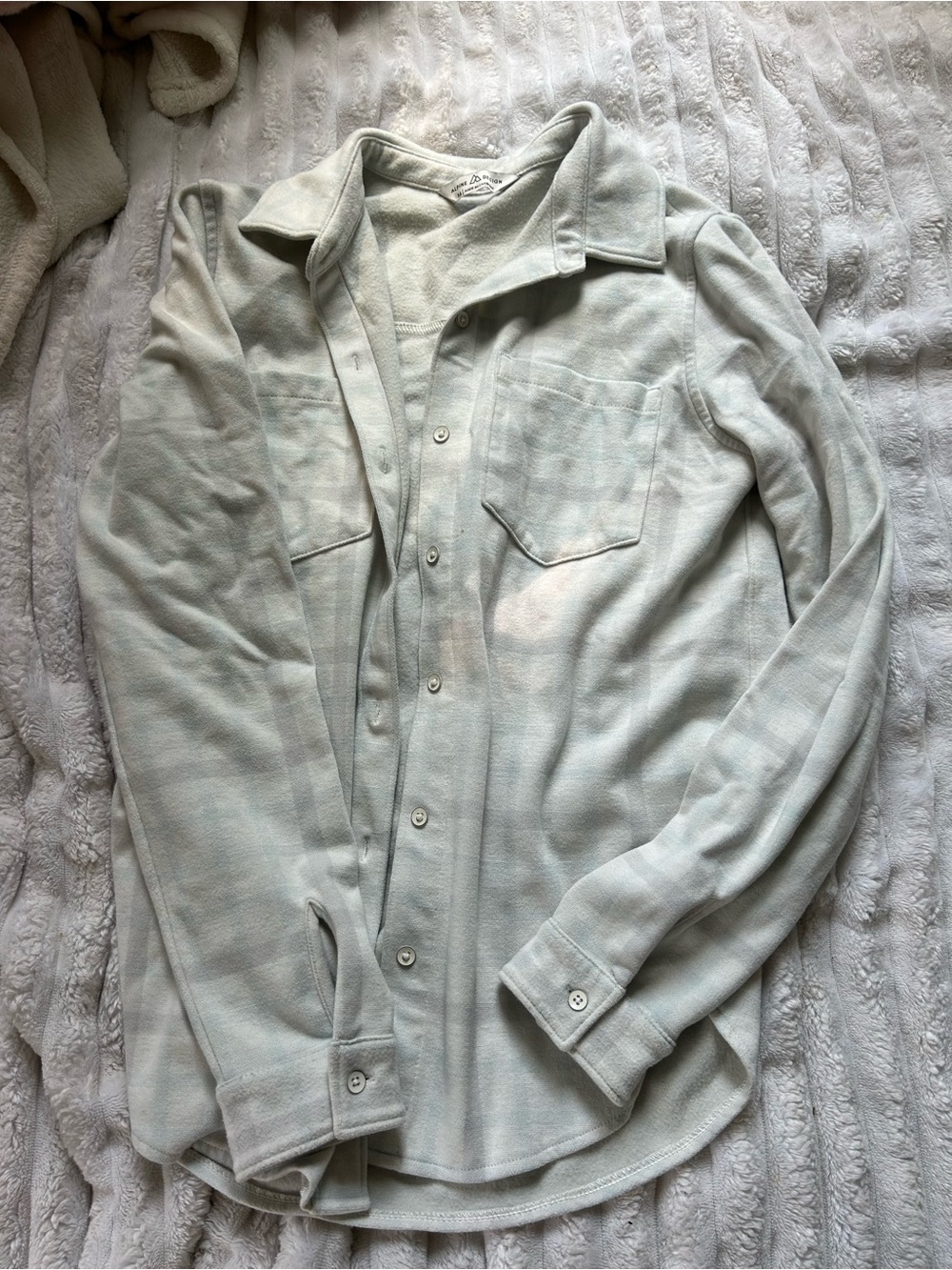 Alpine Design Light Mint Green Button-Up Jacket